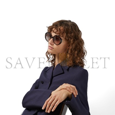 GUCCI ROUND FRAME SUNGLASSES 706694